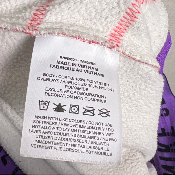 Nike Therma Fleece PX Sweatpants "Joker" Retro Gray‎ Yellow Orange Men’s Size S - Picture 9 of 9